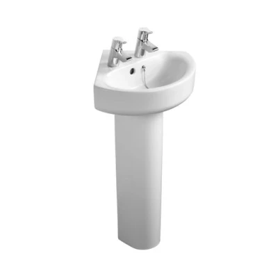 Image of Ideal Standard Concept Arc 2 Tap Hole Corner Basin 450mm E792901