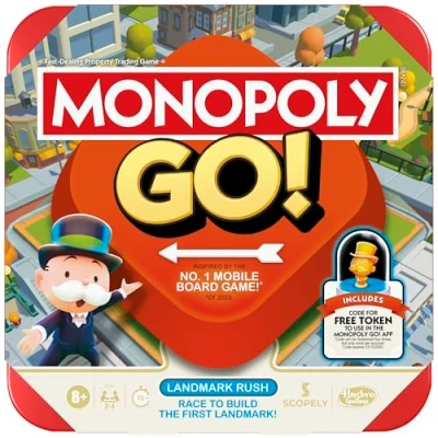 Image of Monopoly GO! Board Game English Version