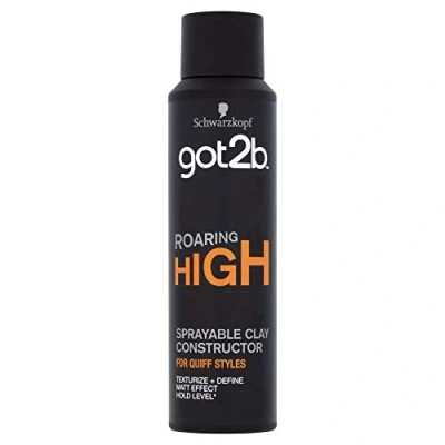Image of Schwarzkopf Got2b Roaring High Sprayable Clay Constructor, 150ml