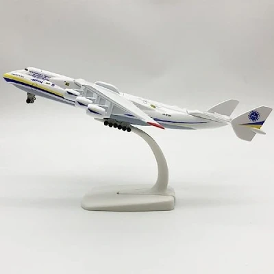 Image of Bswath Model Plane 1:400 Antonov AN 225 Airplane Transport Metal for Gift and Decoration
