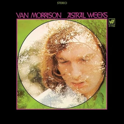 Image of Van Morrison Astral Weeks Green vinyl 2023 UK LP 81227827304