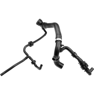 Image of 1K0122101KP Radiator Hose GATES 05 3951 EPDM (ethylene propylene diene Monomer (M class) rubber) VOLKSWAGEN: GOLF 6, Caddy 3, Touran I