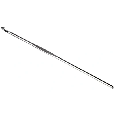 Image of Prym Crochet Hooks for wool without. handle alu silver col 14 cm 3.00 mm, Aluminium, 3 mm