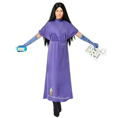 Image of Amscan 9916927 Women&#039;s Official Roald Dahl Grand High Witch Adults World Book Day Costume Size: 18 20