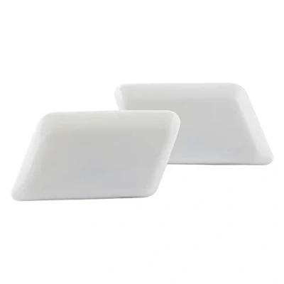 Image of Mk3 Headlight Flasher Cover Pair Of Headlamp Light Washer Jet Covers Set Nozzle 1301040 1301038 Replacement For Mondeo Iii 2000 2007