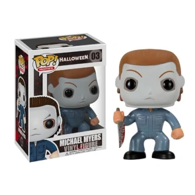 Image of Funko POP! Movies : Michael Myers Halloween Collectable Vinyl Figure Gift Idea Official Merchandise Toys for Kids &amp; Adults Fans Model Collectors and Display