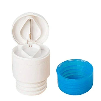 Image of Sitrda Pill Splitter, 2 in 1 Round Cutter Crusher Powder Tablet Medicine Cut Splitter Grinder Divider