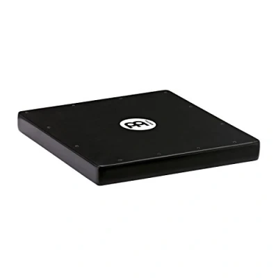 Image of Meinl Percussion Travel Cajon Instrument Flat Hand Drum for On the go with Snare Playing Surface Black (TCAJ1BK)