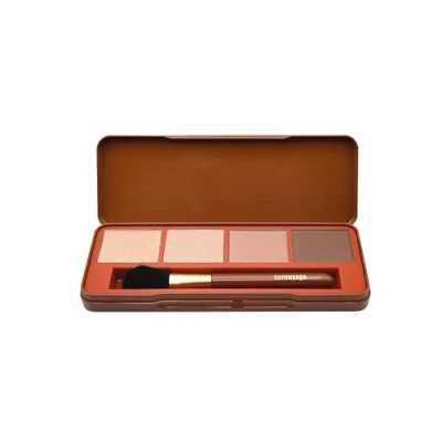 Image of bonvoyage Essentials Define, Bronzer and Highlighter Palette with Face Brush, Professional Make Up Kit to Apply Your on the Go, Makeup for Women