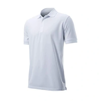Image of WILSON STAFF Men&#039;s Golf Polo Shirt, AUTHENTIC POLO, Polyester