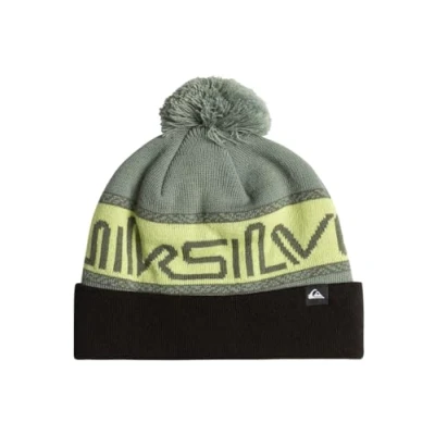 Image of Quiksilver Summit Beanie, Men&#039;s, Size: One Size, Green