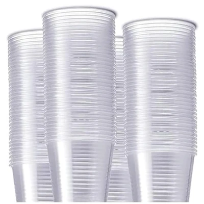 Image of MyCafe Plastic Cups 7oz Clear (Pack of 1000) DVPPCLCU01000V
