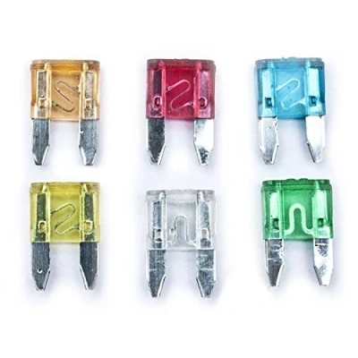 Image of Toolzone 120 Piece Mini Car Fuse Assortment Box