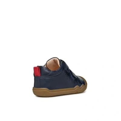 Image of Geox Baby B STEPPIEUP BOY A Sneaker, Blue, 4 UK Child