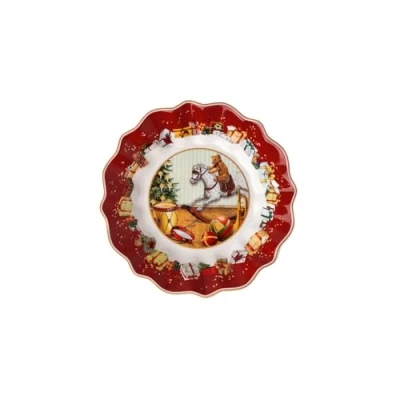 Image of Villeroy &amp; Boch 14 8332 3600 Pastry Plate, Porcelain, Red