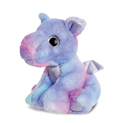 Image of Aurora, 61438, Sparkle Tales Astro Dragon, 7In, Soft Toy, Multi Coloured