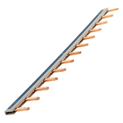 Image of Peigne 13 Modules Black/White Long 220 mm