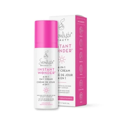Image of Seoulista Instant Wonder® 4 in 1 Day Cream 50ml Ultimate for Hydration, Brightening, Protection &amp; Soothing Achieve Glowing Skin Daily