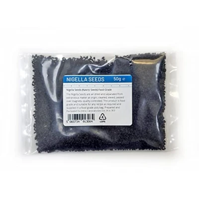 Image of Entirely Ingredients Nigella Seeds 50g Selected for The Premium Quality Food Grade