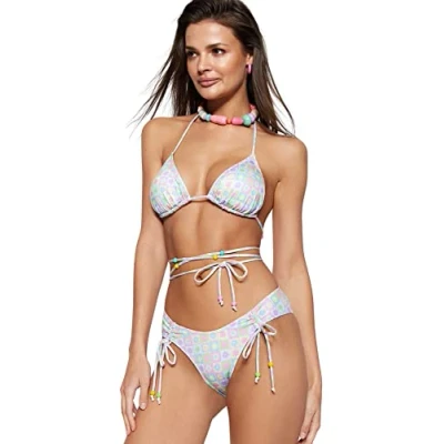 Image of Trendyol Woman Normal Waist Trotter Bikini Bottom,Very Colorful,34