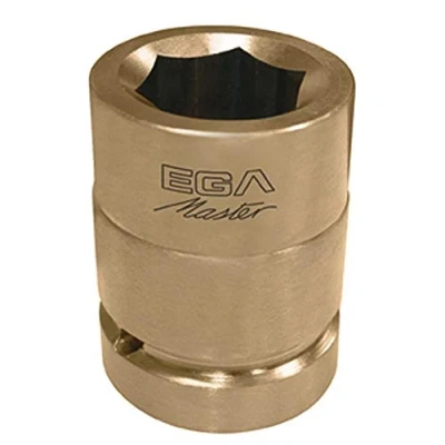 Image of EGA Master Impact Socket Wrench 1/2&quot; 11mm Non Sparking Al Bron (6 Edges)