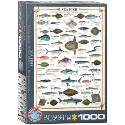 Image of Eurographics 6000 0313 Sea Fish Puzzle, Various, 48 x 68 cm