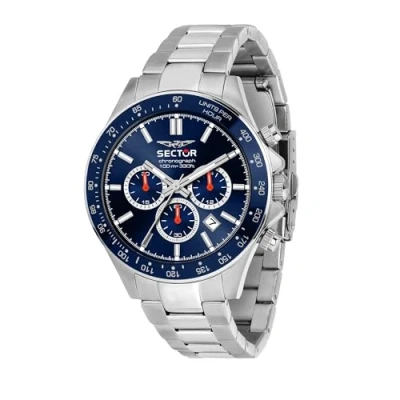 Image of Sector No Limits Men&#039;s Watch, Chronograph, Analog, Steel Band, 230 Collection R3273661037