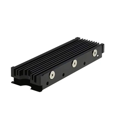 Image of MHQJRH M.2 2280 SSD heatsink, Double Sided Heat Sink, with Thermal Silicone pad for PC / PS5 PCIE NVMe or SATA