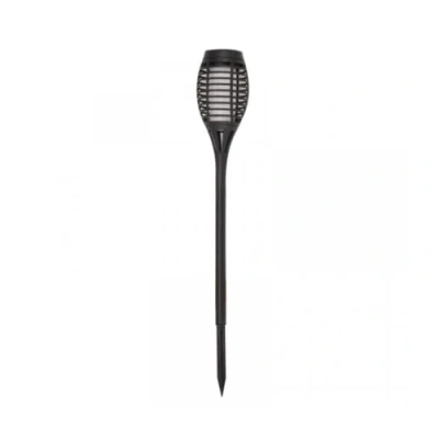 Image of Smart Solar Garden Powered Realistic Flame Black Flaming Party Torch 5pk,JNS_476550