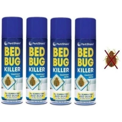 Image of 200ml Bed Carpet Mattresses Bug Flea Killer Spray Aerosol Household Treatment