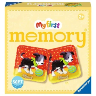 Image of Ravensburger 20998 My First Plush The Classic Memory Game with 24 Fabric Cards and Cute Animal Children, Toys from 2 Years, White