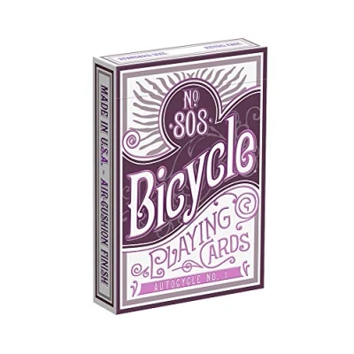 Image of Bicycle Autocycle No. 1 Purple Playing Cards