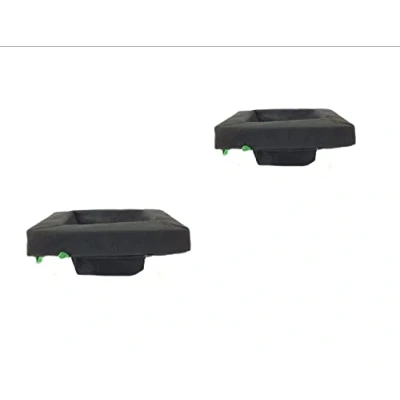 Image of Pondh2o 14&quot; (35cm) Square Floating Aquatic Water Garden Pond Planter Baskets, Floatable Plant Flower Islands for Ponds and Features Value 2 Pack