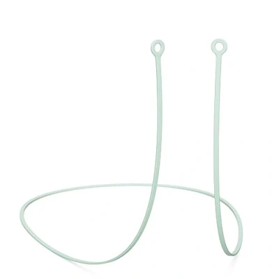 Image of CURVD Earplug Lanyard, Soft Durable Flexible Premium Silicone Cord Works with Most Earplugs Removable Tips Compatible Everyday, Loop Quiet/Engage/Experience, Vibes and More (Mint)
