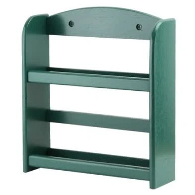 Image of apollo THE HOUSEWARES BRAND Spice Rack Organizer, 2 tier, Standing or Wall Mounted, Fits 12 Jars, 24.5x27x7cm, Fjord