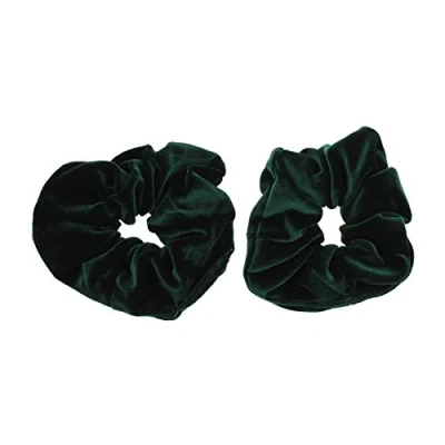 Image of Zac&#039;s Alter Ego Pair of Luxurious Velvet Hair Scrunchies Variety Colours