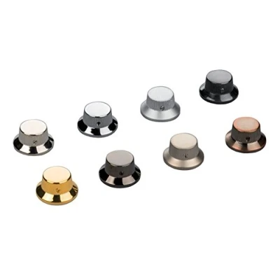 Image of Schaller Strat Knob Chrome Inner Diameter 6.0 mm Set of 3