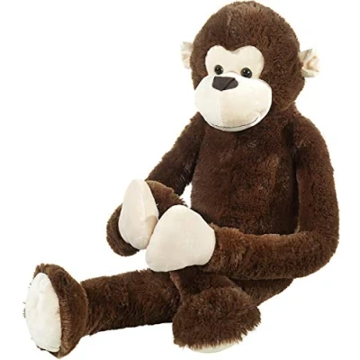 Image of Heunec 331471 Misanimo Monkey Floppy 100 cm Brown