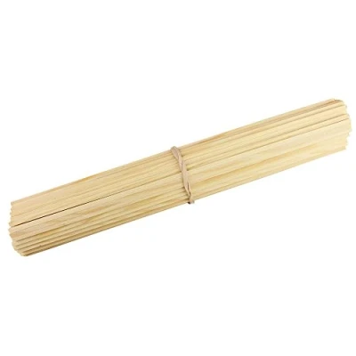 Image of 11&quot; Traditional Wooden Candy Floss Sticks