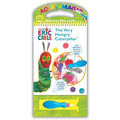 Image of ALLIGATOR The Very Hungry Caterpillar Aqua Magic, Water Colouring Books for Children, Book, Magic Book