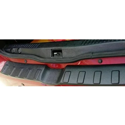 Image of Rear Bumper Protector Scratch Black ABS Guard Fits Sandero Stepway [2013+]