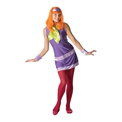 Image of Rubie&#039;s Official Daphne Costume, Scooby Doo Mystery Inc, Ladies Size Medium Halloween