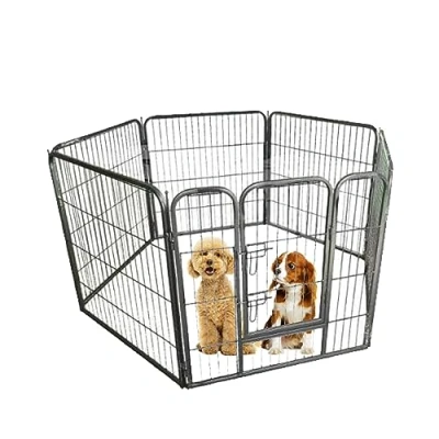 Image of Ellie Bo Heavy Duty 6 piece 60cm High Modular Dog Pen