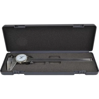 Image of Oxford 8&quot; Dial Caliper Reading 0 .001&quot;
