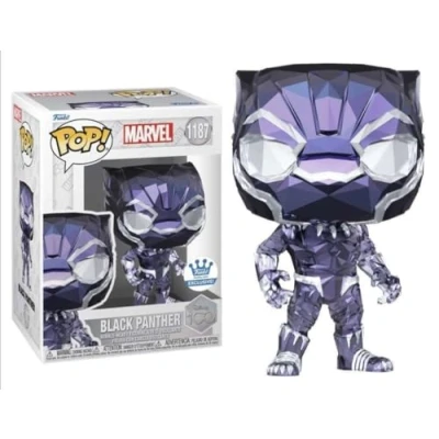 Image of Funko Pop Black Panther Facet #1187 Exclusive Protector and Box Include