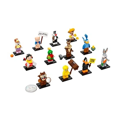 Image of LEGO 71030 Minifigures Looney Tunes Set, 1 Bag of 12 to Collect, Limited Edition Collection