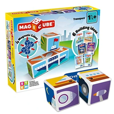 Image of Geomag Magicube 122 Transport 4 Cubes for Constructions
