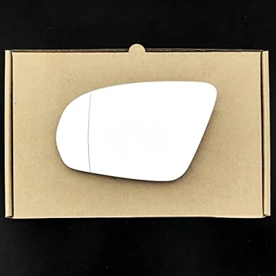 Image of Fits Mercedes E Class, For 2016 to 2020 Wide Angle Wing Mirror Glass (W213) LEFT HAND (UK Passenger Side)