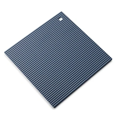 Image of Zeal Silicone Heat Resistant 22cm Trivet Mat Provence Blue