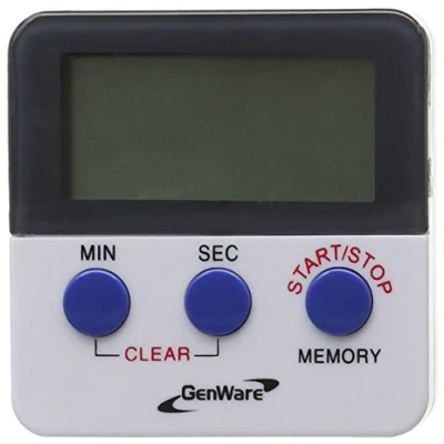 Image of Genware NEV TMR Digital Timer, 59 minutes seconds